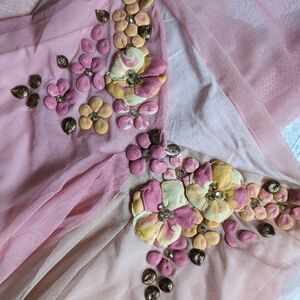 Ema Savahl Couture Pink Skirt